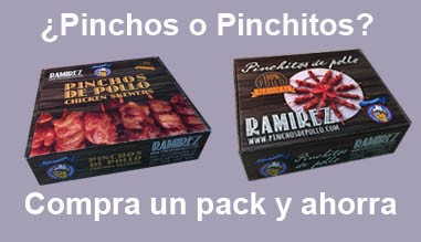 Oferta Pack de pinchos + pinchitos